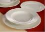 RAK METROPOLIS porcelán étkészlet, 18 részes tányérkészlet, 429138