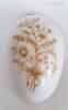 Hollóházi porcelán tojás bonbonier húsvéti cukortartó 14,5cm