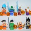 Lego Dragon Ball Z Songoku Goku Vega Univega figurák 8db figura Új