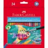 Akvarell színes ceruza 24 darabos készlet Faber Castell Classic