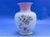 Régi virágos Hollóházi porcelán váza
