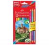 Faber-Castell színes ceruzakészlet 12 3 (3 Bicolor)