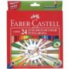 Faber-Castell ECO háromszögletű színes ceruza 24db-os