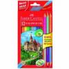 Faber-Castell Bicolor színes ceruza 12 3db-os