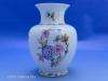 0B972 Régi virágos Hollóházi porcelán váza