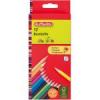 Herlitz Herlitz színes ceruzák - 12 db - háromszögű