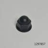 Kerékcsavar kupak 17mm Skoda - Trabant fekete
