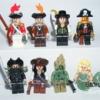 Lego Karib Tenger Kalózai figurák kalóz pirates Sellő figura 8db