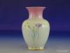 0H731 Régi virágos Hollóházi porcelán váza