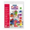 Gyurma készlet, 9x25 g, égethető, FIMO Soft Basic...