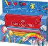Faber-Castell színes ceruza GRIP készlet fém tolltartóban Faber-Castell