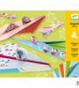 039 Origami lányos repülők- kreatív papírhajtogatós készlet (Djeco)